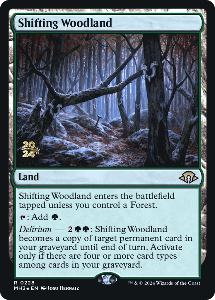 Shifting Woodland · Modern Horizons 3 Promos