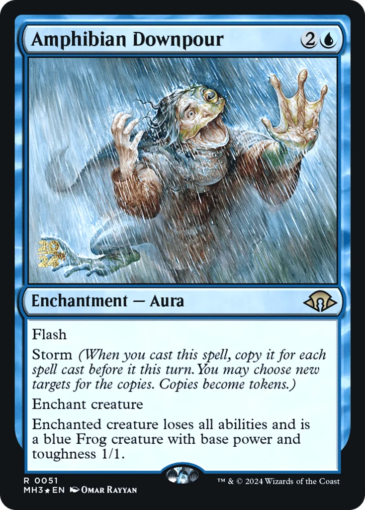 Amphibian Downpour · Modern Horizons 3 Promos