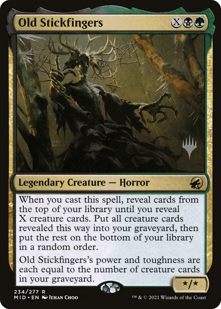 Old Stickfingers · Innistrad: Midnight Hunt Promos