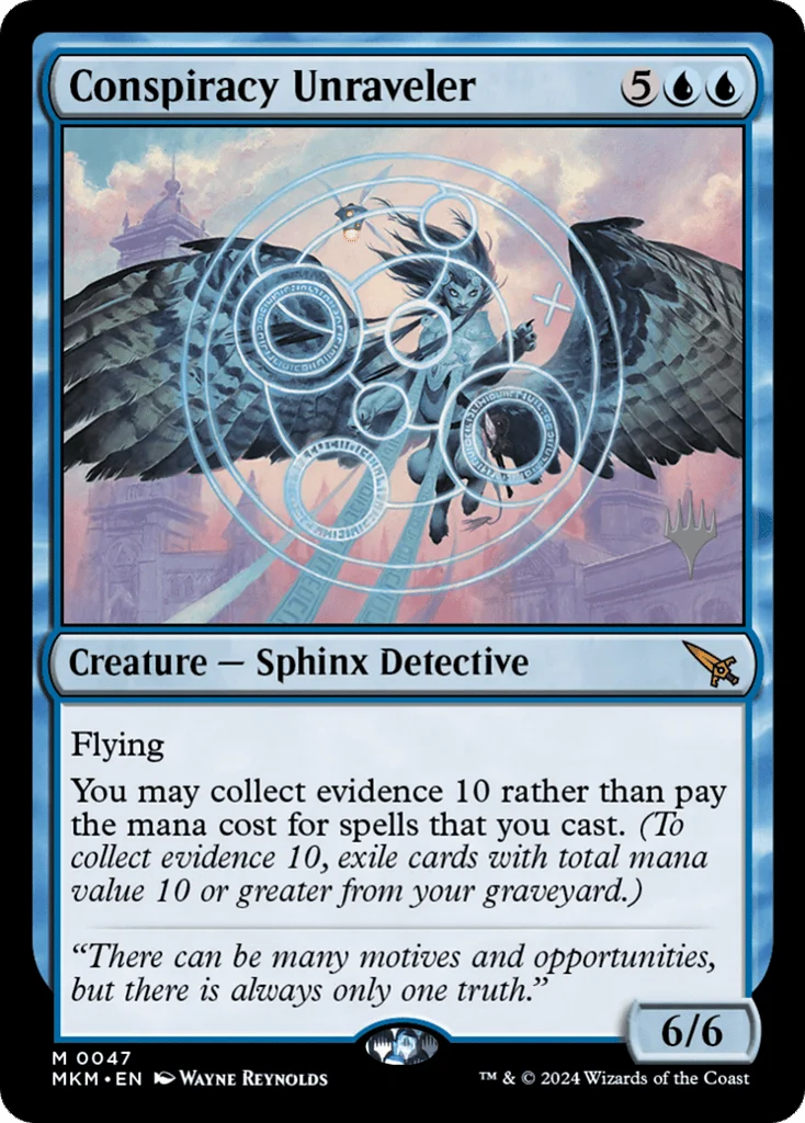 Conspiracy Unraveler · Murders at Karlov Manor Promos