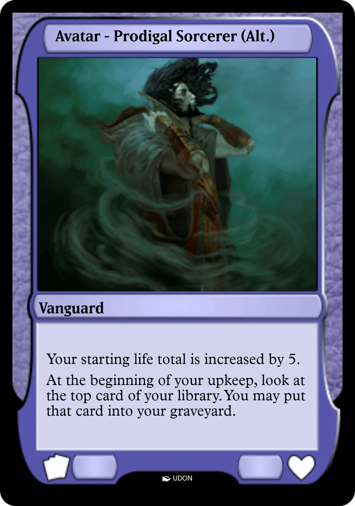 Prodigal Sorcerer Avatar · Magic Online Avatars