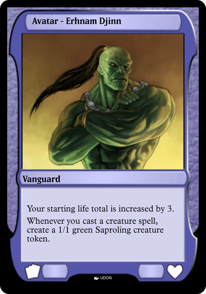 Erhnam Djinn Avatar · Magic Online Avatars