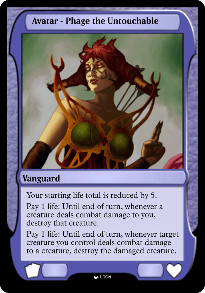 Phage the Untouchable Avatar · Magic Online Avatars