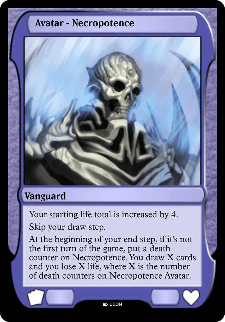 Necropotence Avatar · Magic Online Avatars