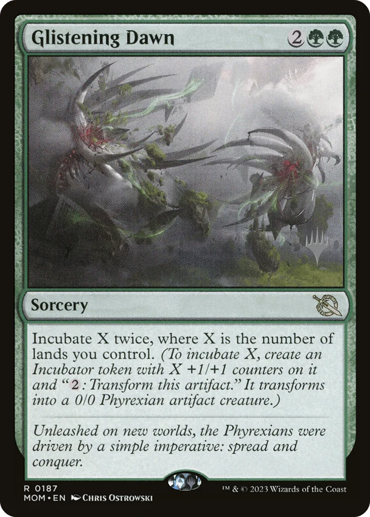 Glistening Dawn · March of the Machine Promos