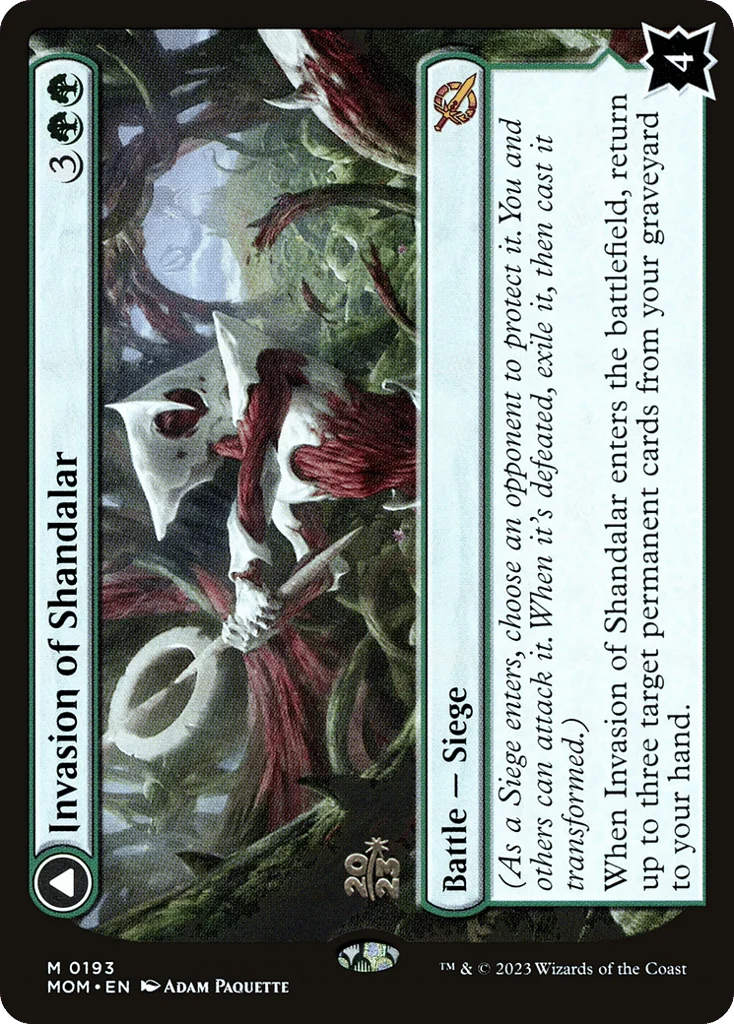 Invasion of Shandalar // Leyline Surge · March of the Machine Promos
