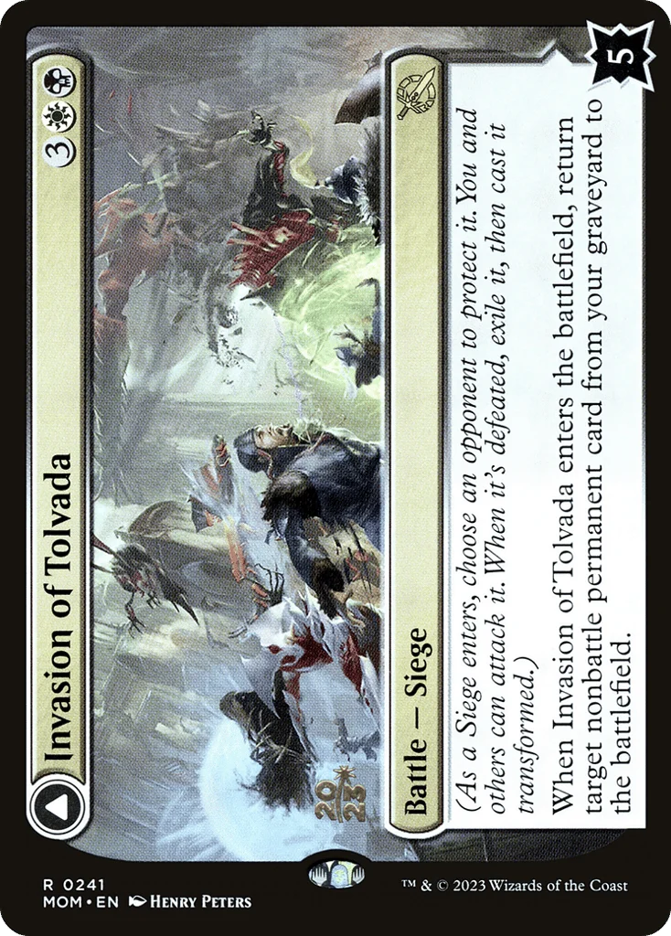 Invasion of Tolvada // The Broken Sky · March of the Machine Promos