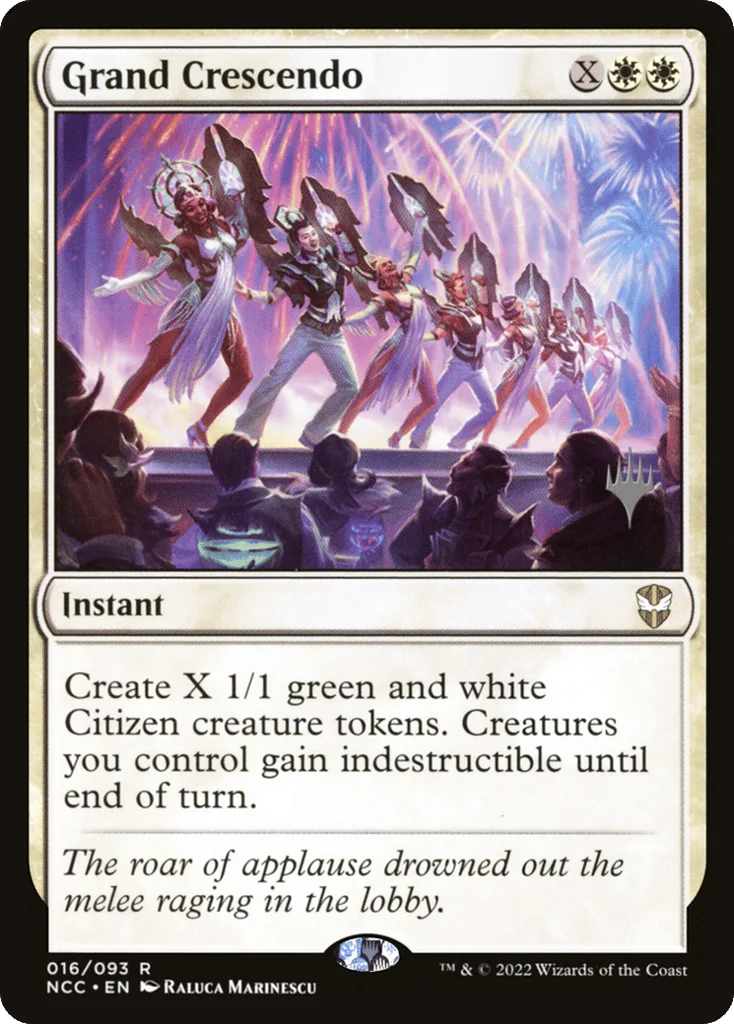 Grand Crescendo · New Capenna Commander Promos