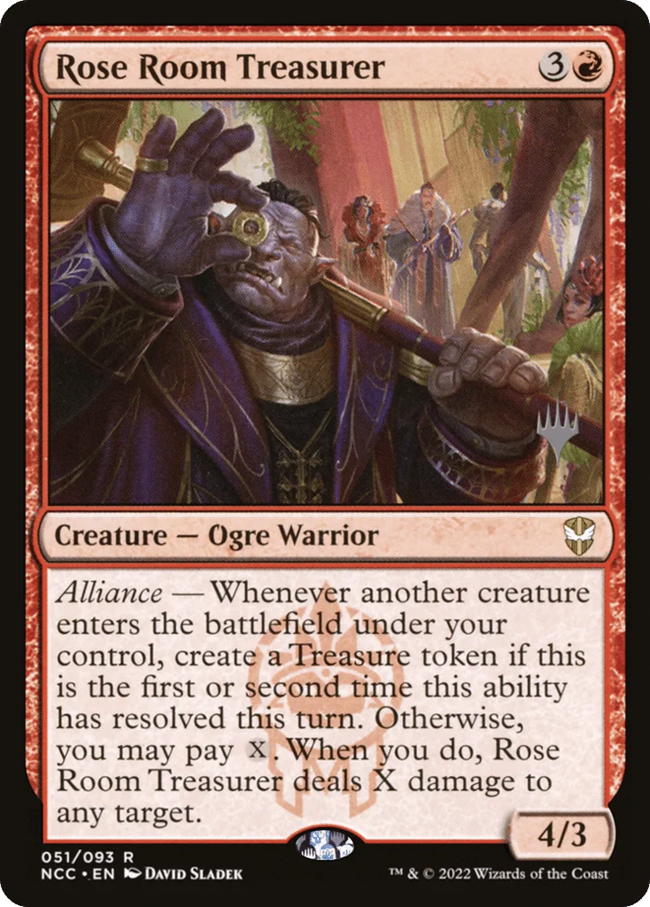 Rose Room Treasurer · New Capenna Commander Promos