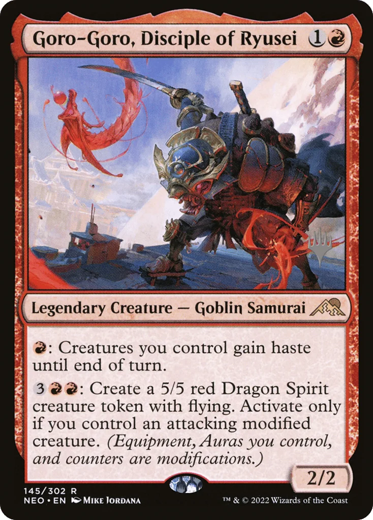 Goro-Goro, Disciple of Ryusei · Kamigawa: Neon Dynasty Promos