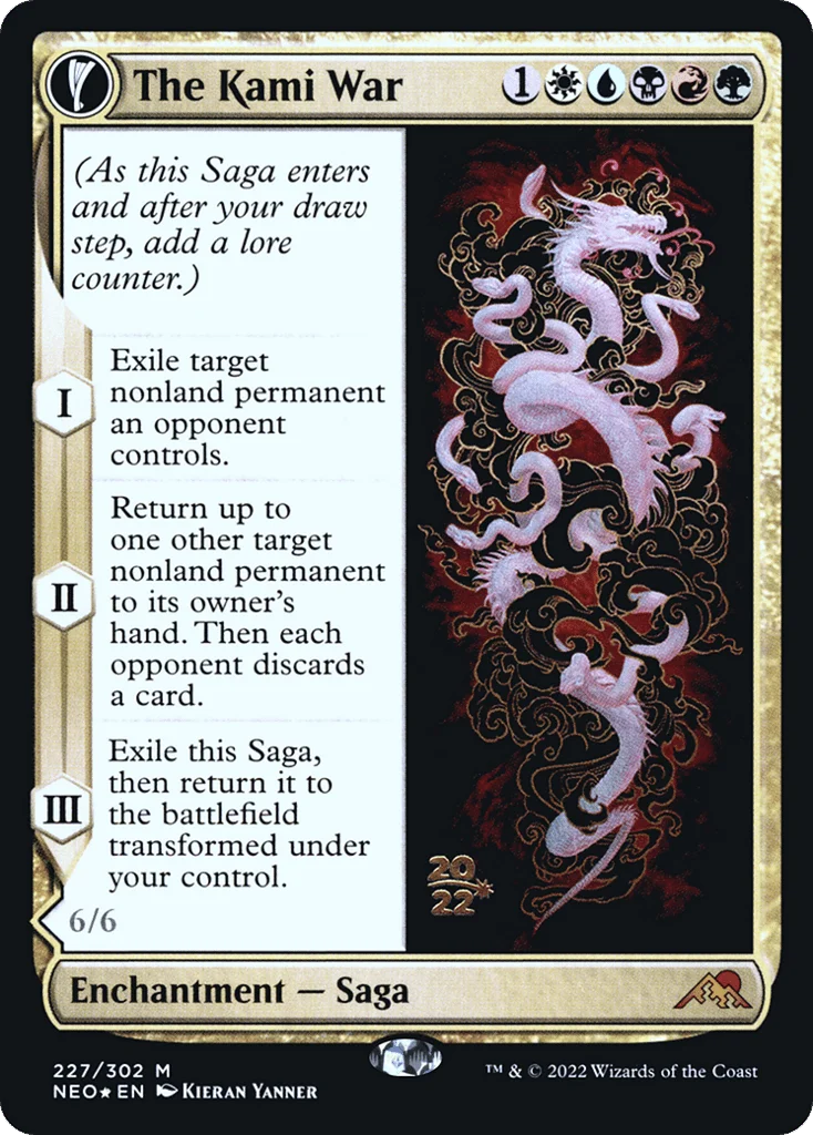 The Kami War // O-Kagachi Made Manifest · Kamigawa: Neon Dynasty Promos
