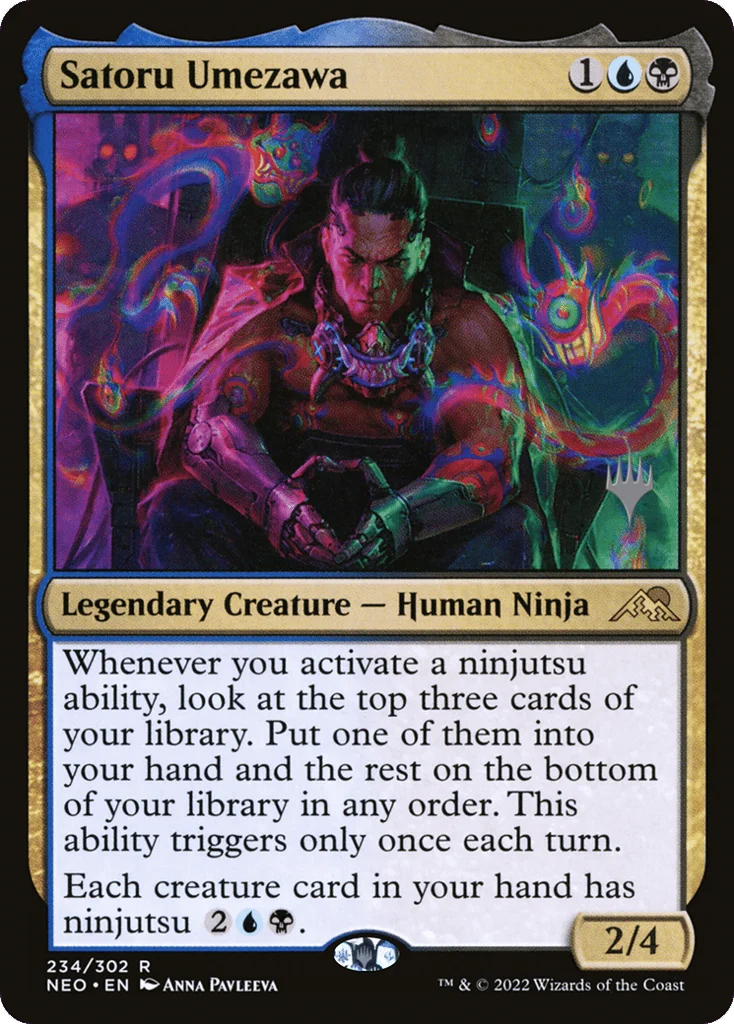 Satoru Umezawa · Kamigawa: Neon Dynasty Promos