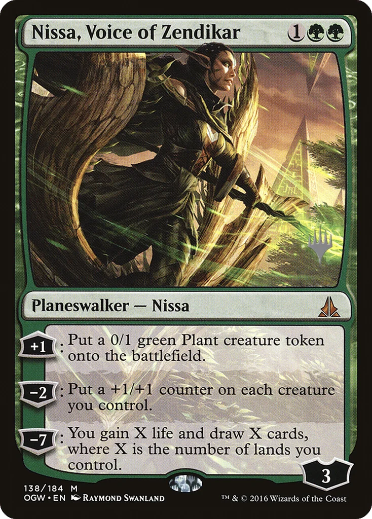Nissa, Voice of Zendikar · Oath of the Gatewatch Promos
