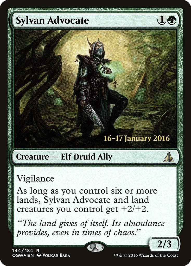 Sylvan Advocate · Oath of the Gatewatch Promos