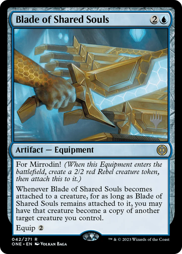 Blade of Shared Souls · Phyrexia: All Will Be One Promos