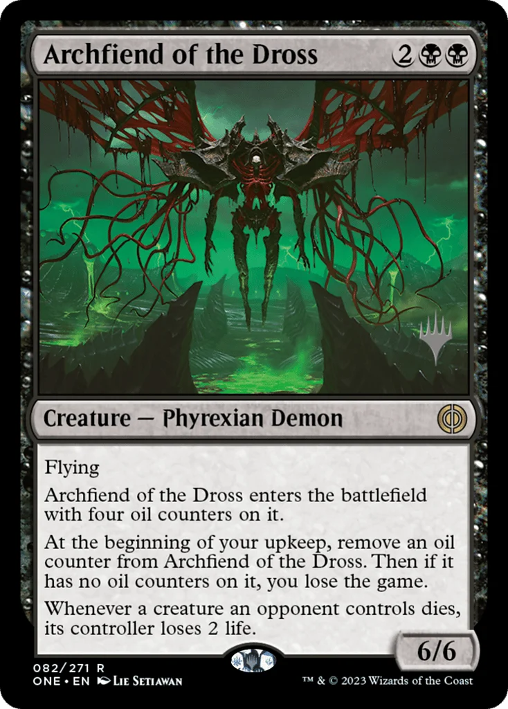 Archfiend of the Dross · Phyrexia: All Will Be One Promos