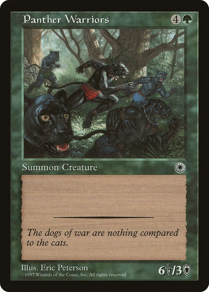 Panther Warriors · Portal