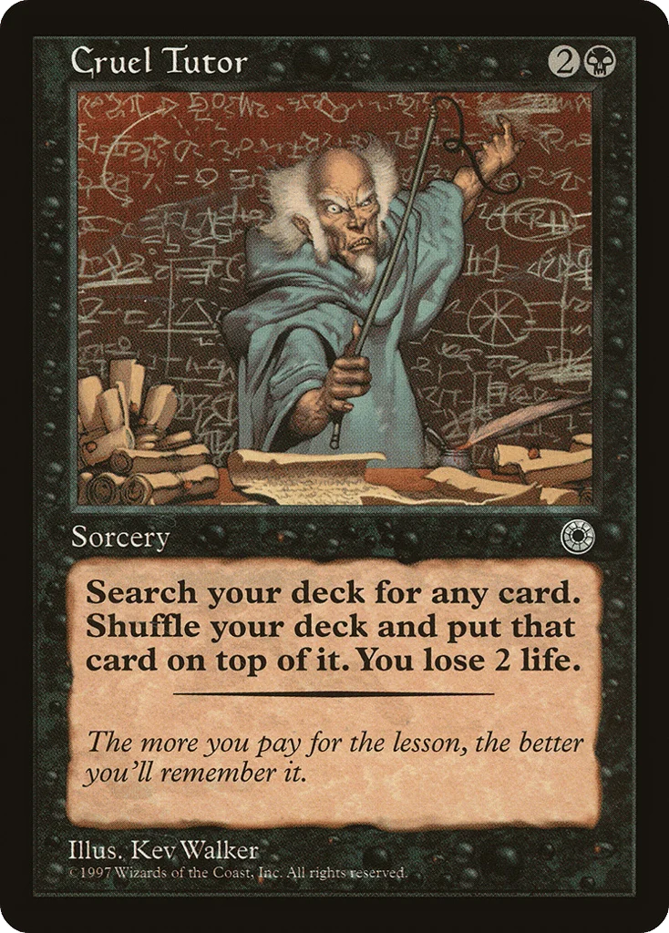 Cruel Tutor · Portal