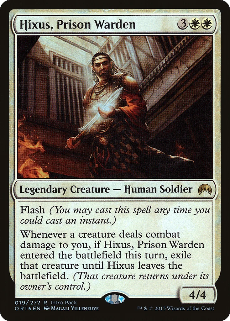 Hixus, Prison Warden · Magic Origins Promos