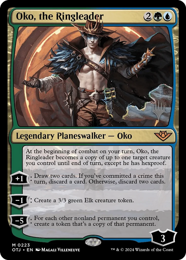 Oko, the Ringleader · Outlaws of Thunder Junction Promos