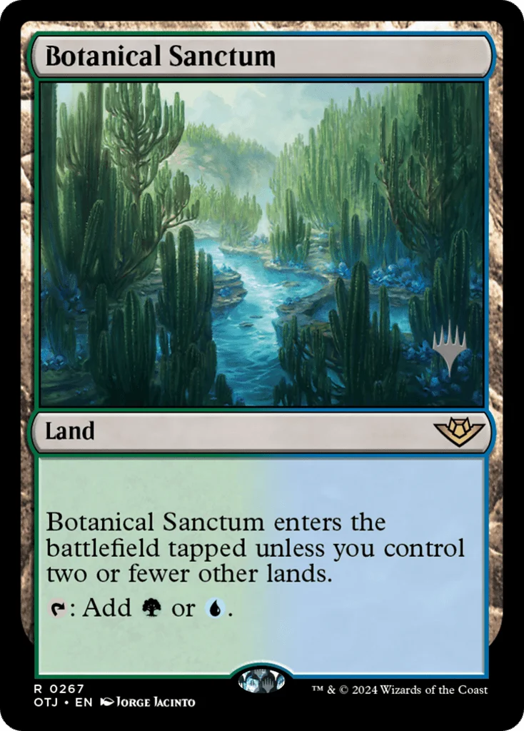 Botanical Sanctum · Outlaws of Thunder Junction Promos