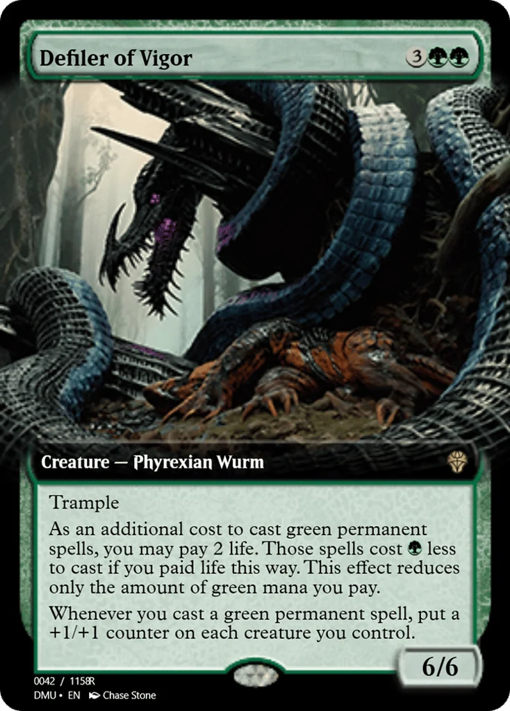 Defiler of Vigor · Magic Online Promos