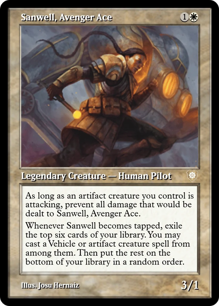 Sanwell, Avenger Ace · Magic Online Promos