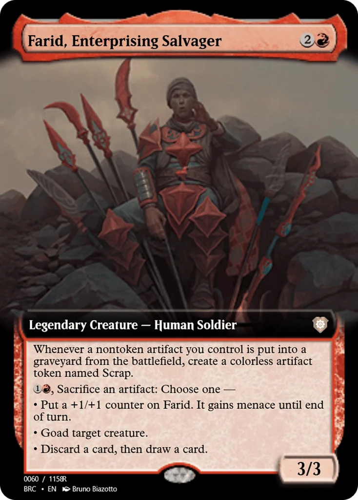 Farid, Enterprising Salvager · Magic Online Promos