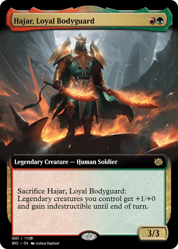 Hajar, Loyal Bodyguard · Magic Online Promos