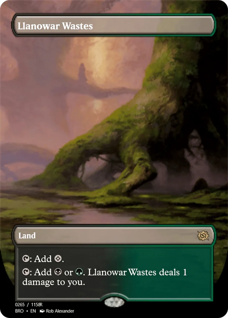 Llanowar Wastes · Magic Online Promos