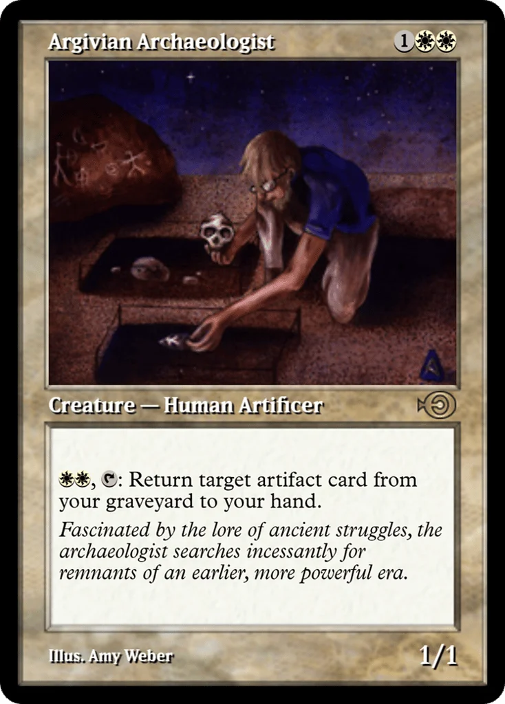 Argivian Archaeologist · Magic Online Promos