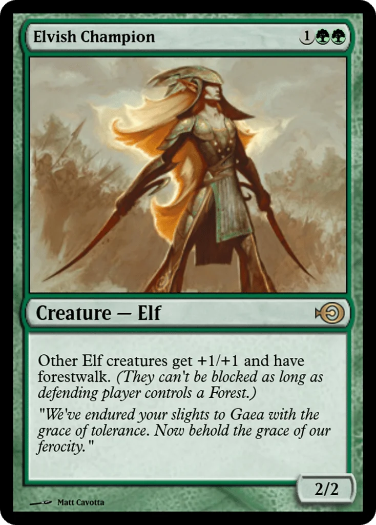 Elvish Champion · Magic Online Promos