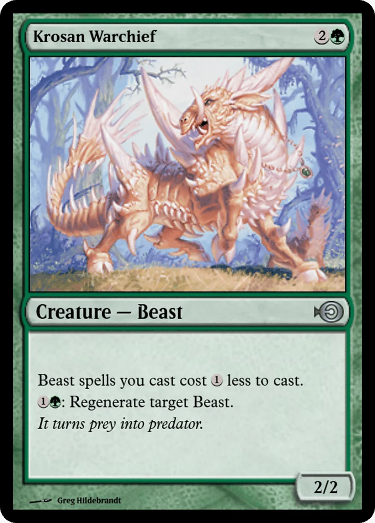 Krosan Warchief · Magic Online Promos