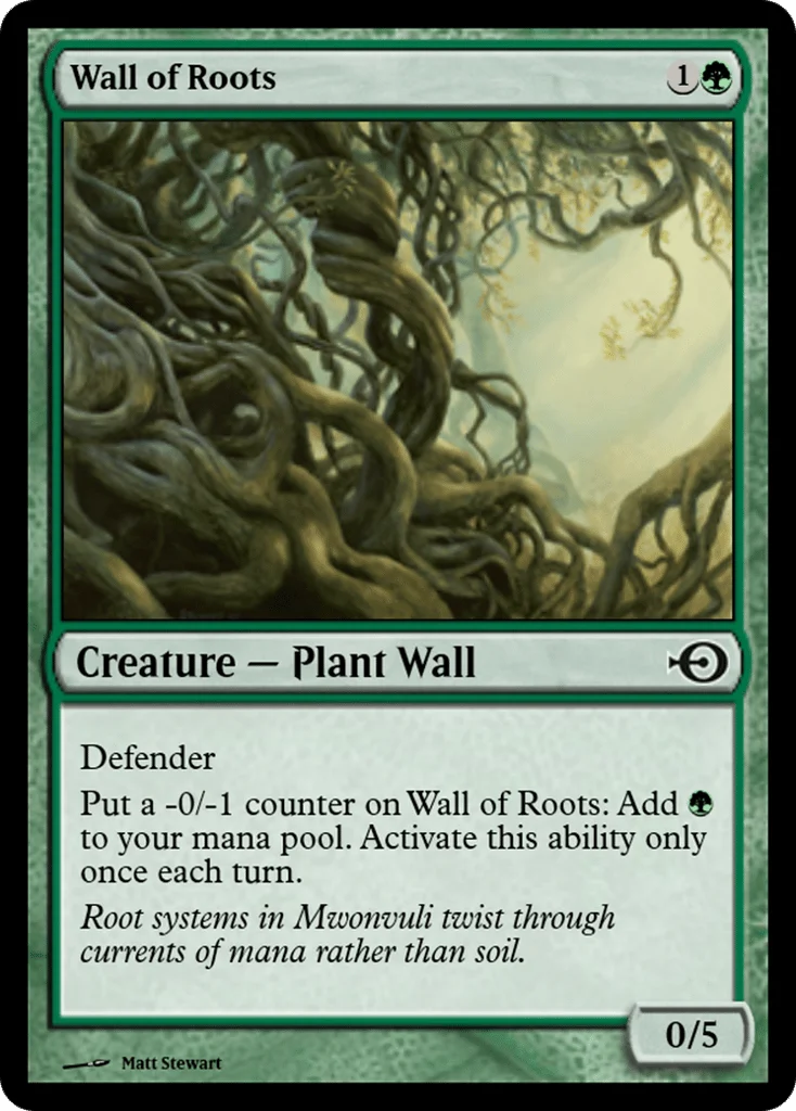 Wall of Roots · Magic Online Promos