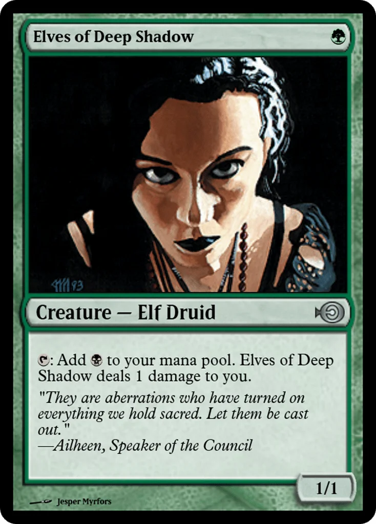 Elves of Deep Shadow · Magic Online Promos