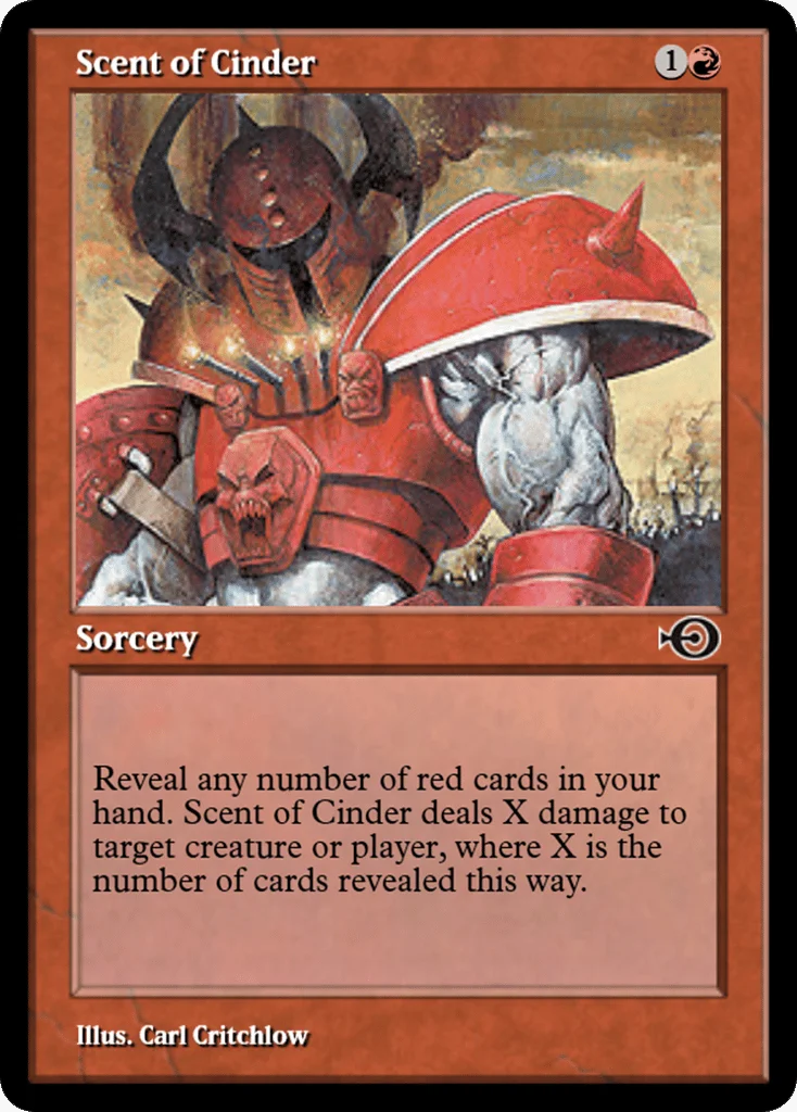 Scent of Cinder · Magic Online Promos