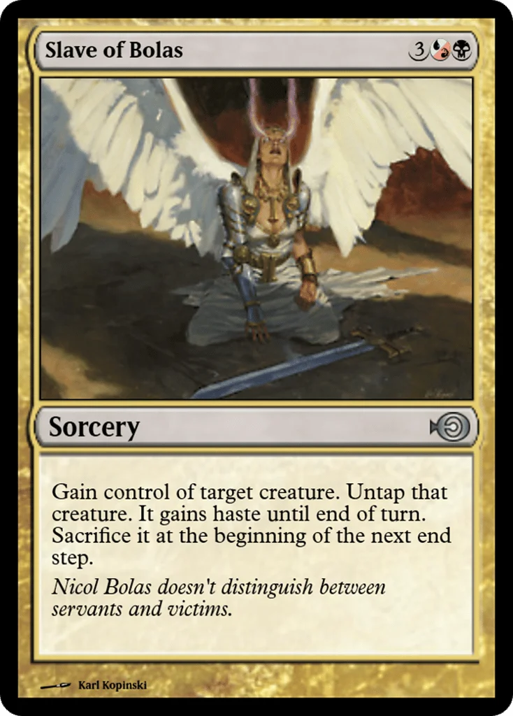 Slave of Bolas · Magic Online Promos