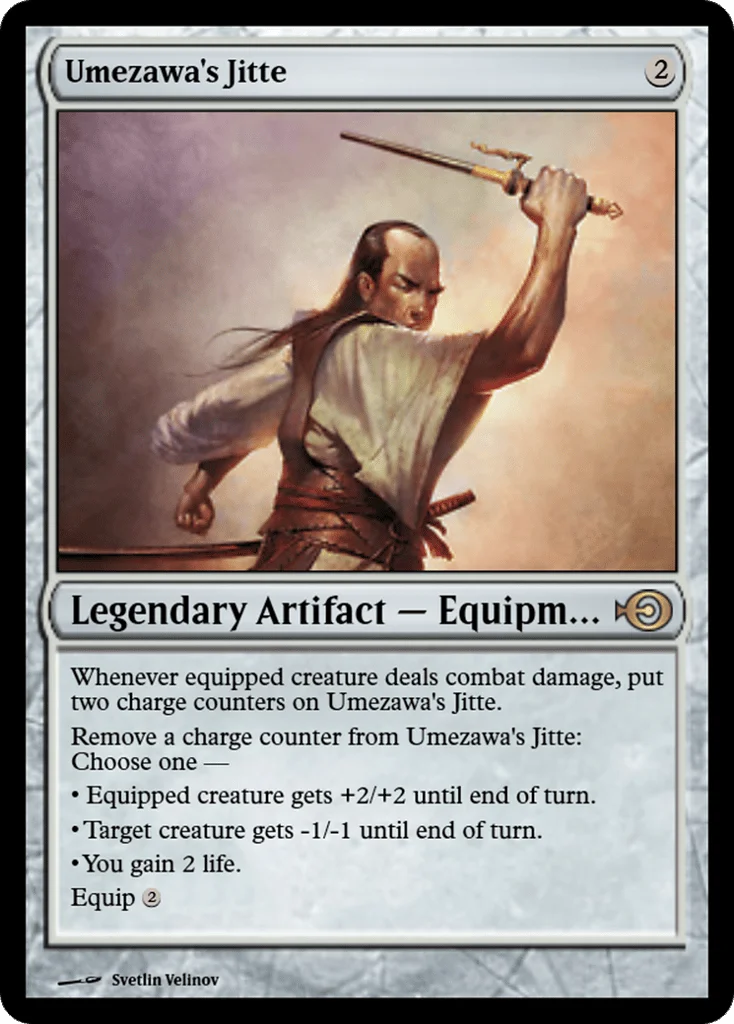 Umezawa's Jitte · Magic Online Promos