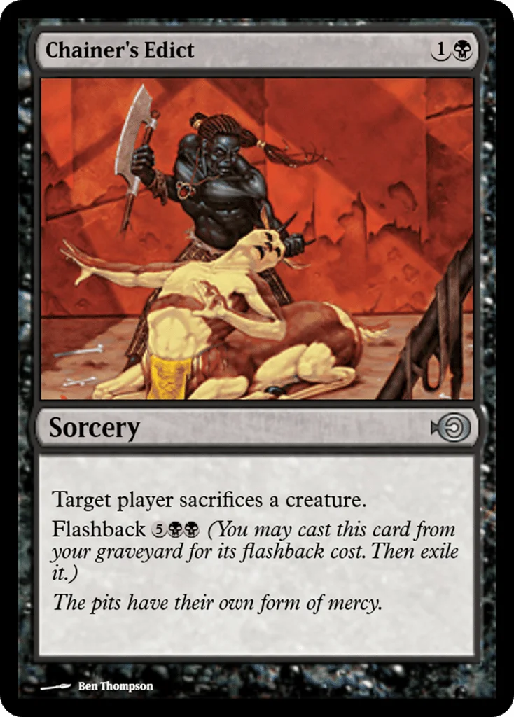 Chainer's Edict · Magic Online Promos