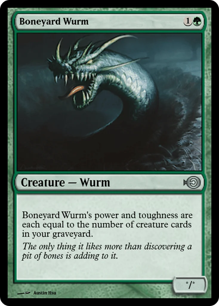 Boneyard Wurm · Magic Online Promos