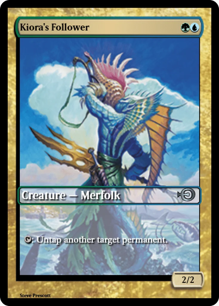 Kiora's Follower · Magic Online Promos