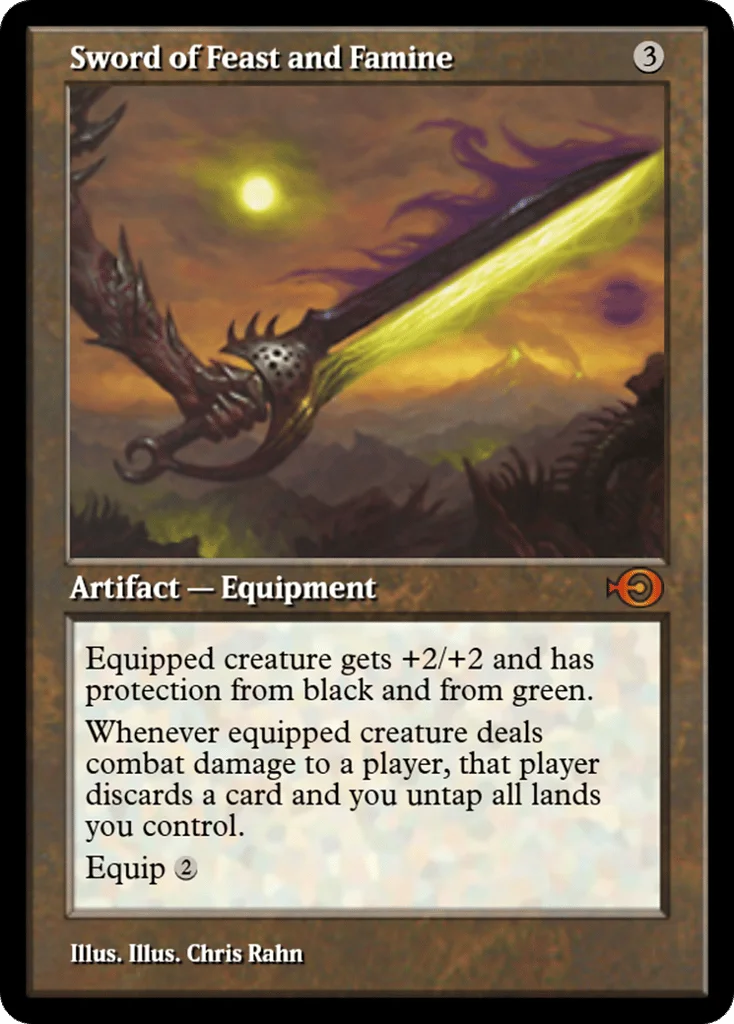 Sword of Feast and Famine · Magic Online Promos