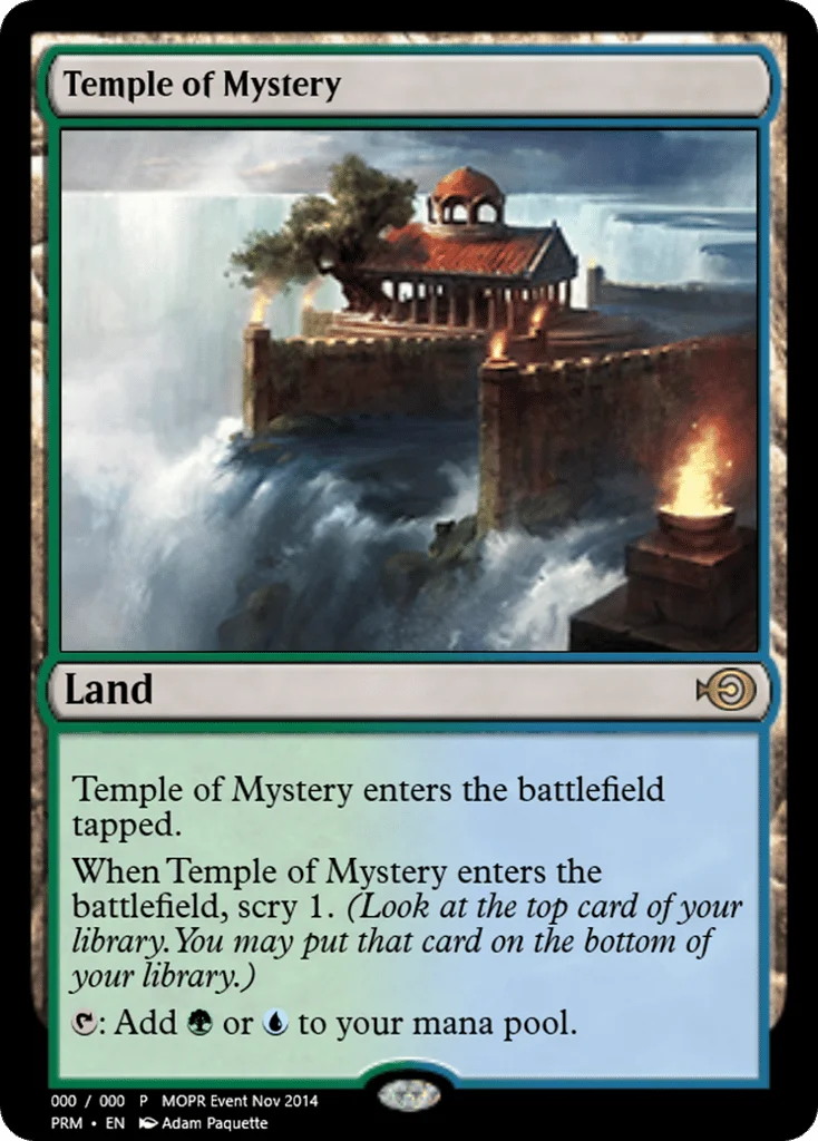Temple of Mystery · Magic Online Promos