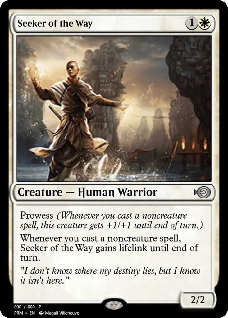 Seeker of the Way · Magic Online Promos