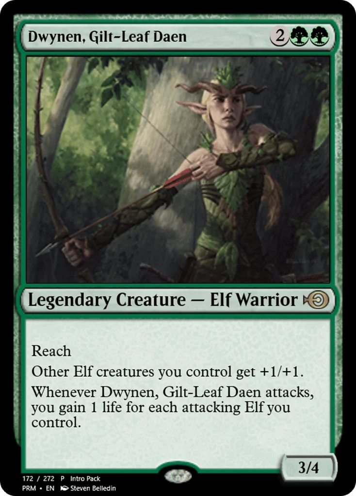 Dwynen, Gilt-Leaf Daen · Magic Online Promos