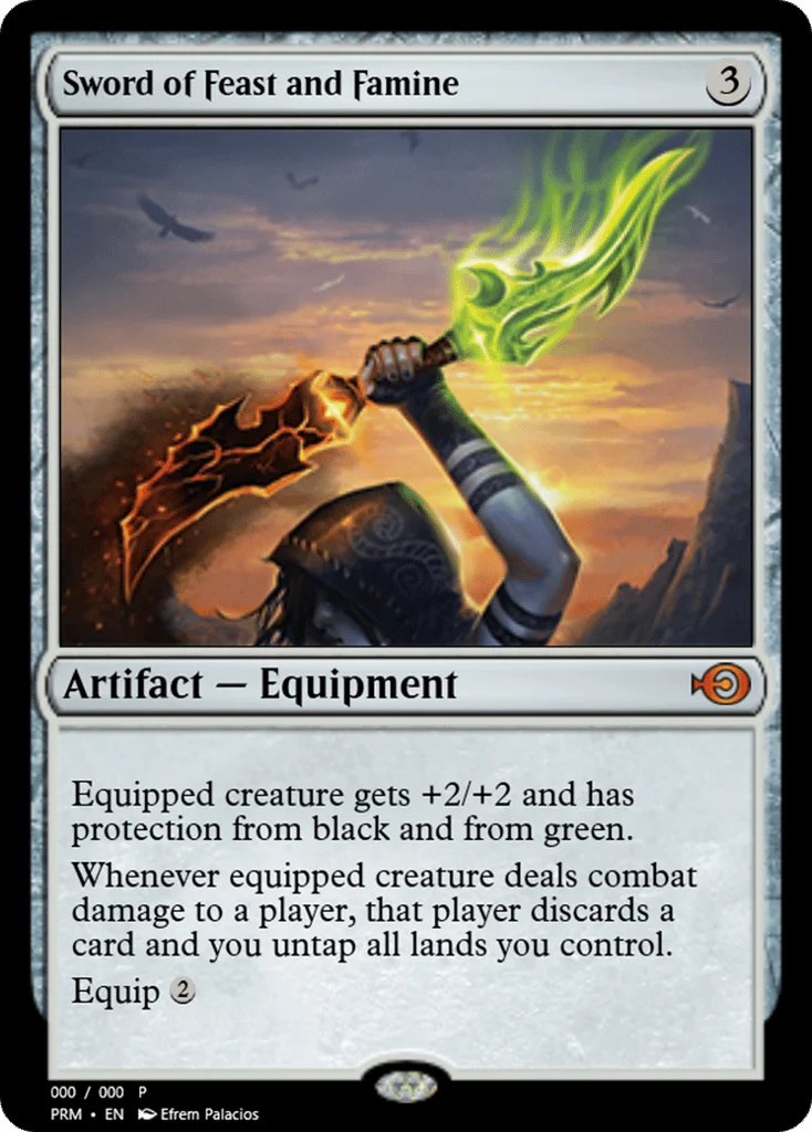 Sword of Feast and Famine · Magic Online Promos