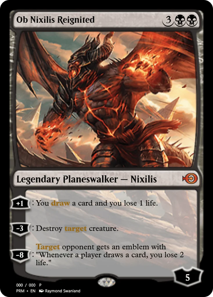 Ob Nixilis Reignited · Magic Online Promos