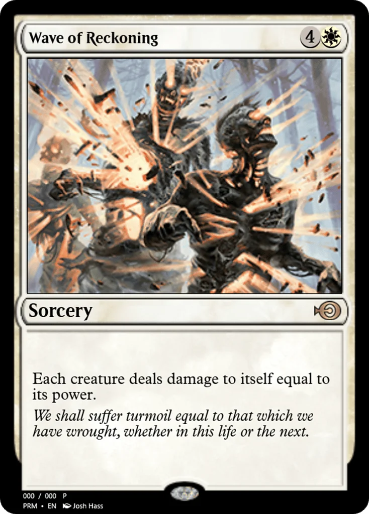 Wave of Reckoning · Magic Online Promos