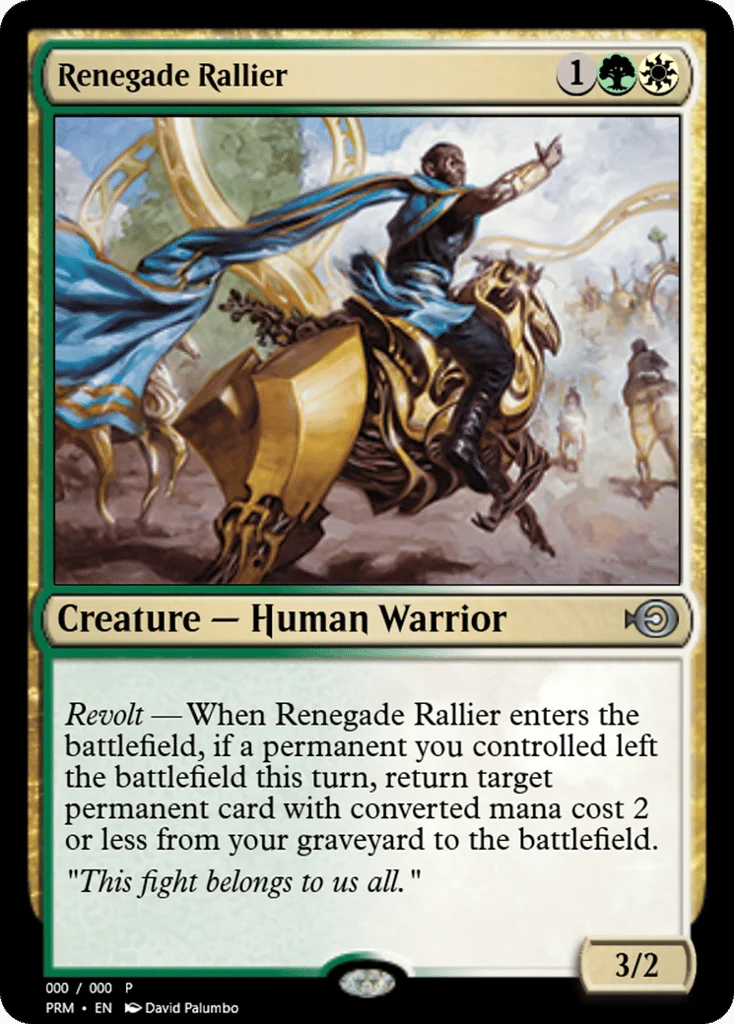Renegade Rallier · Magic Online Promos