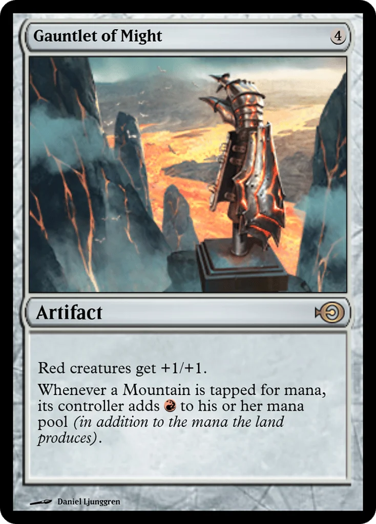 Gauntlet of Might · Magic Online Promos